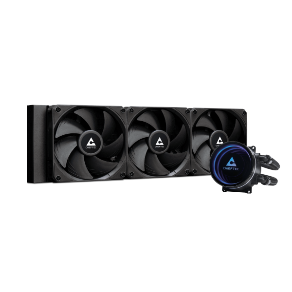 Chieftec Iceberg 360 DARK AiO CPU vízhűtő, fekete (CLC-360-BLK)