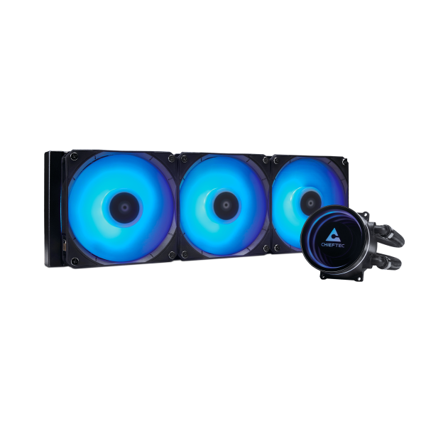 Chieftec Iceberg 360 RGB AiO CPU vízhűtő, fekete (CLC-360-RGB)