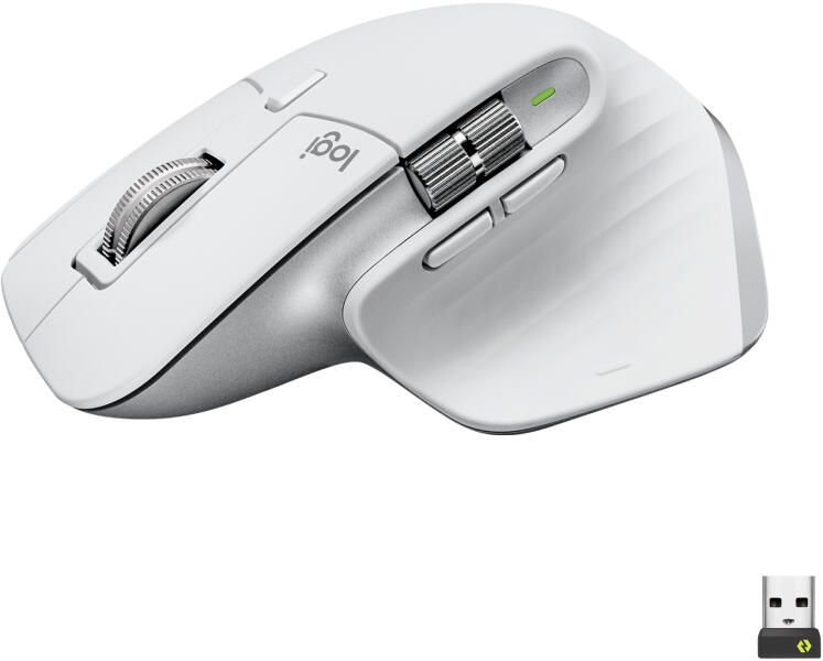 LOGITECH Egér - MX Master 3S Vezeték Nélküli, Halványszürke