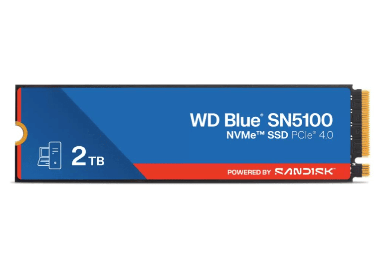 Western Digital SSD 2TB M.2 2280 NVMe SN5100 Blue - WDS200T5B0E-00CPE0