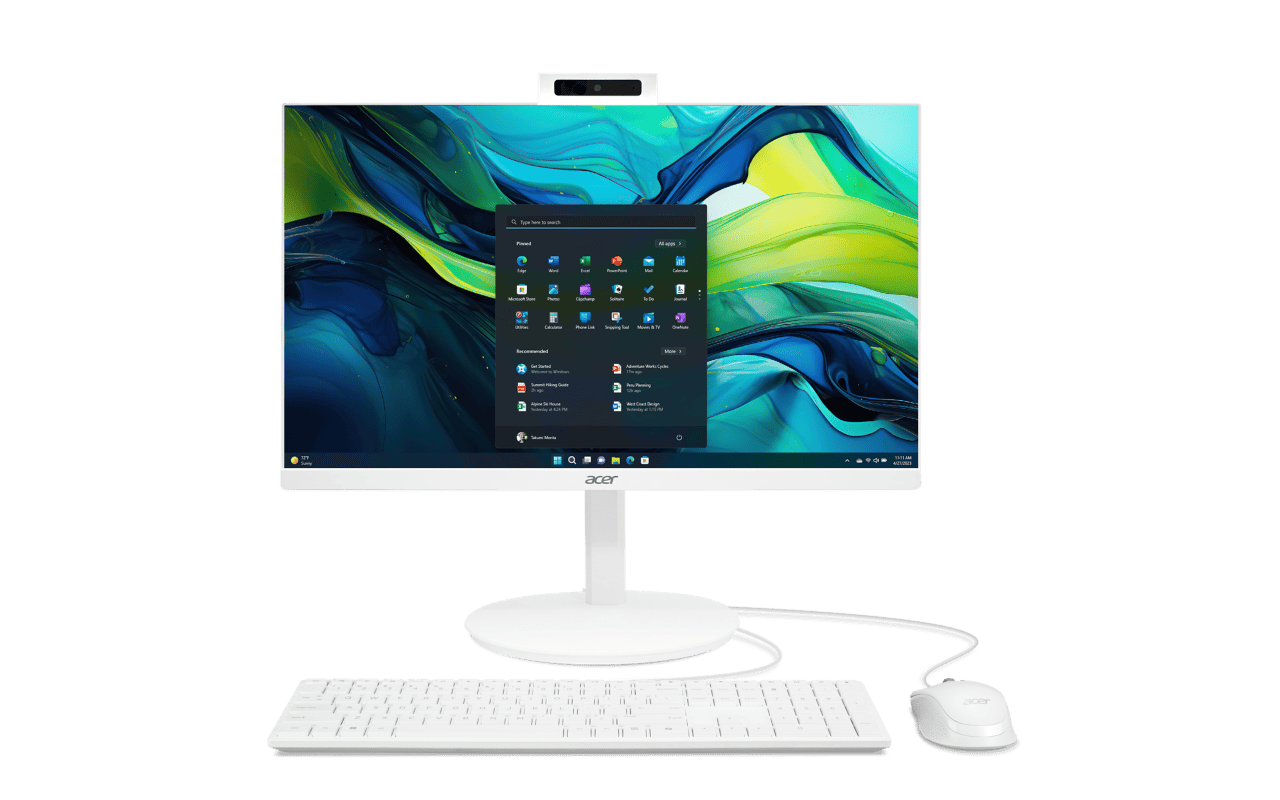 Acer All-in-One C27A-GRPL 27" FHD120Hz Core i5-13420H 8GB 512GB RFK&M NOOS 3YRS