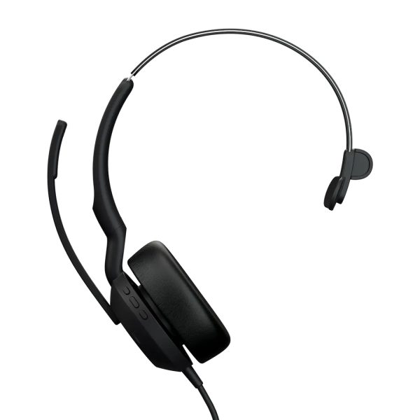 JABRA EVOLVE2 50 USB C/A UC MONO W/O BTBLUETOOTH LOGO FOR CO