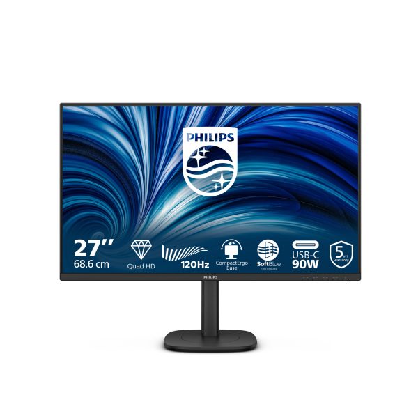 MONITOR 27 IPS 4MS QHD 16:9 120HZ 2560X1440 HDMI DP DOCK