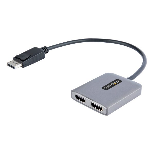 DP 1.4 TO DUAL HDMI MST HUB 4K 60HZ MULTI MONITOR ADAPTER