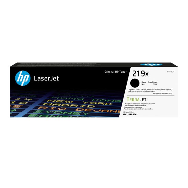 HP 219X toner fekete