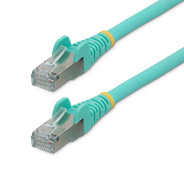 StarTech RJ45 CAT6A S/FTP -> RJ45 CAT6A S/FTP M/M adatkábel 1m ciánkék