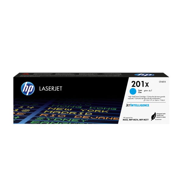 TONER CARTRIDGE 201X CYAN .