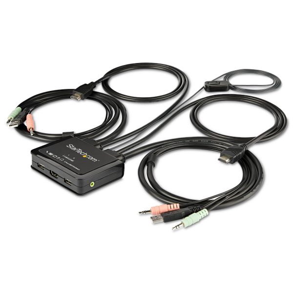 2 PORT HDMI KVM SWITCH - 4K60 USB 4K 60HZ - OS INDEPENDENT