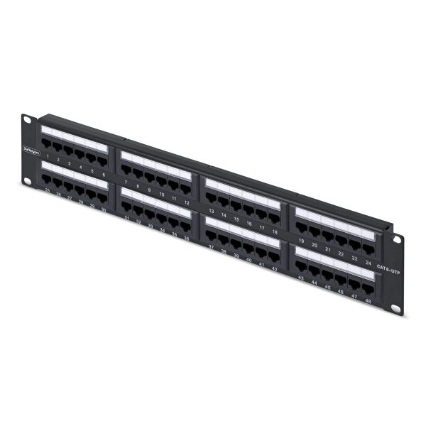 STARTECH 48-PORT 2U CAT6 PATCH PANEL