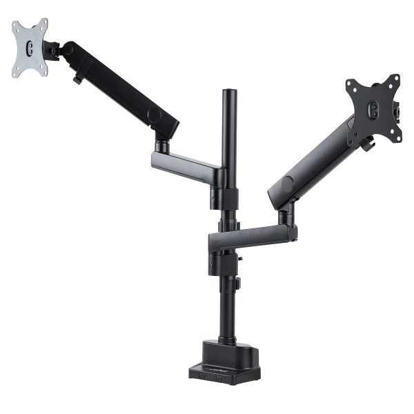 DESK MOUNT DUAL MONITOR ARM .