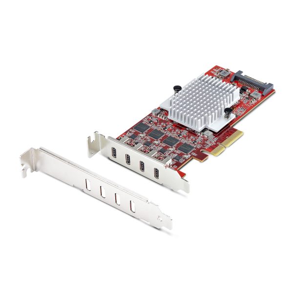 StarTech 4-PORT USB-C 10GB PCIE CARD LP USB-C 3.2 10GBPS PCI EXPRESS TAA