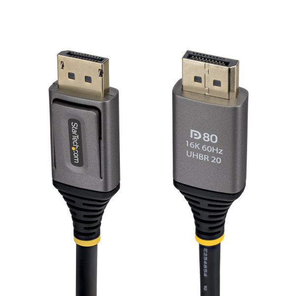 STARTECH DP21V-150C-DP80-CBL 1.5M DISPLAYPORT 2.1 DP80 CABLE