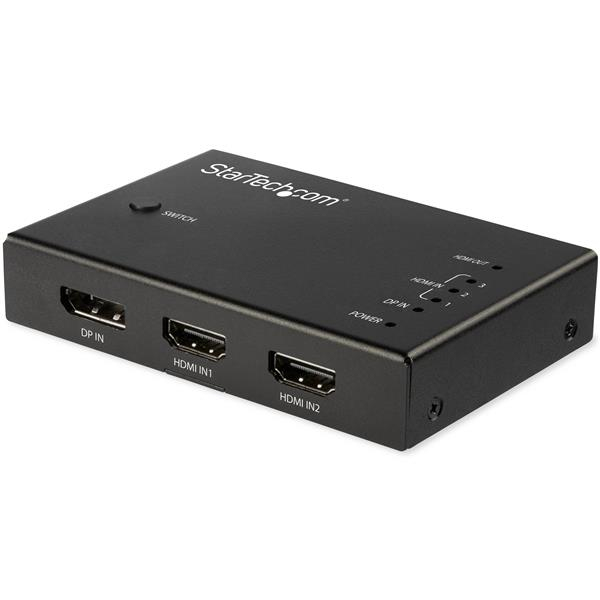HDMI VIDEO SWITCH - HDMI / DP 3XHDMI 1X DISPLAYPORT 4K 60HZ