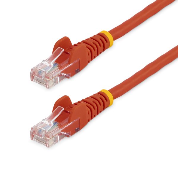 2M RED CAT 5E PATCH CABLE .
