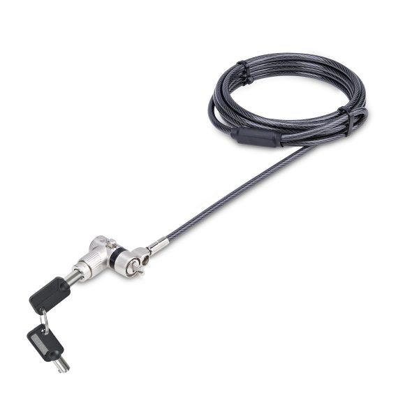 UNIVERSAL LAPTOP LOCK 3-IN-1 LOCKING SECURITY CABLE