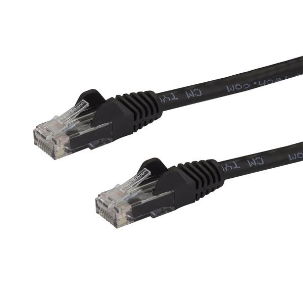 StarTech RJ45 CAT6 UTP -> RJ45 CAT6 UTP M/M adatkábel 1.5m fekete