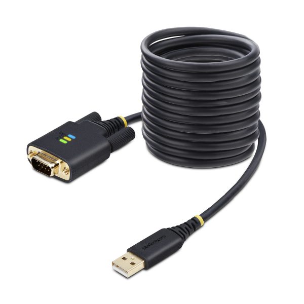 10FT/3M USB TO SERIAL CABLE DB9 RS232 ADAPTER