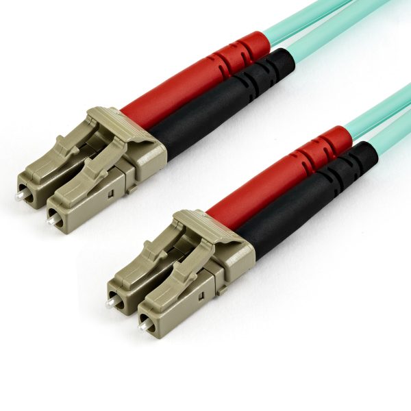 StarTech LC Duplex -> LC Duplex M/M adatkábel 7m kék OM4 Multimode 50/125µm 100Gbps