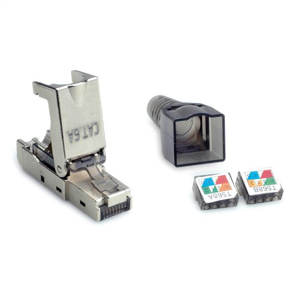 FELDKONFEKTIONIERBARER RJ45 ST KAT6A STP