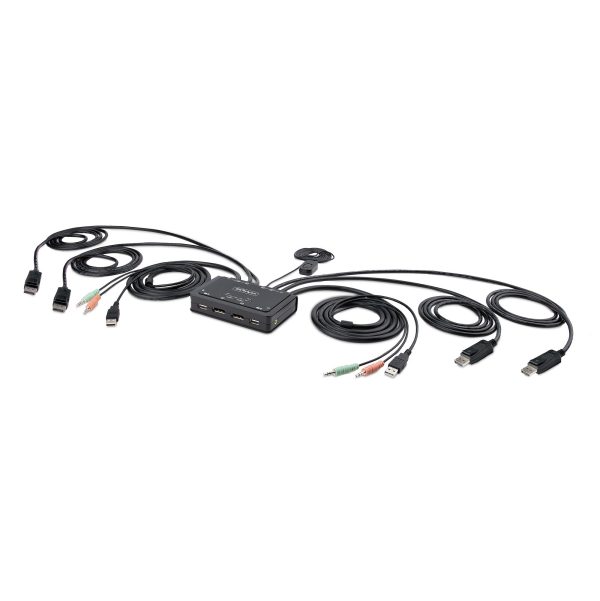 C2-DD46-UA2-CBL-KVM 2-PORT DUAL MONITOR KVM SWITCH