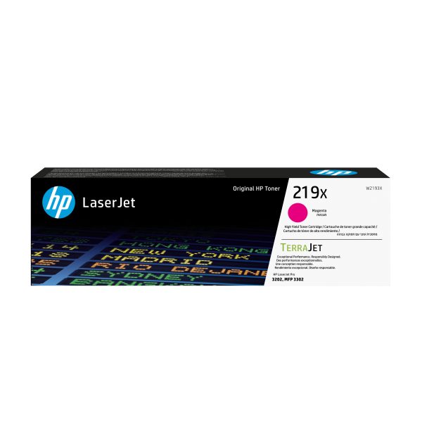 HP 219X HIGH YIELD MAGENTA ORIG ORIGINAL LASERJET TONER CARTRIDG