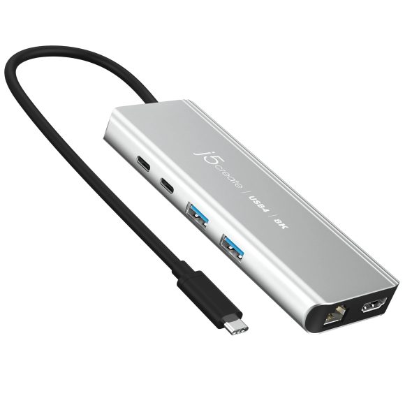 USB4 8K MULTI-PORT HUB SPACE GREY