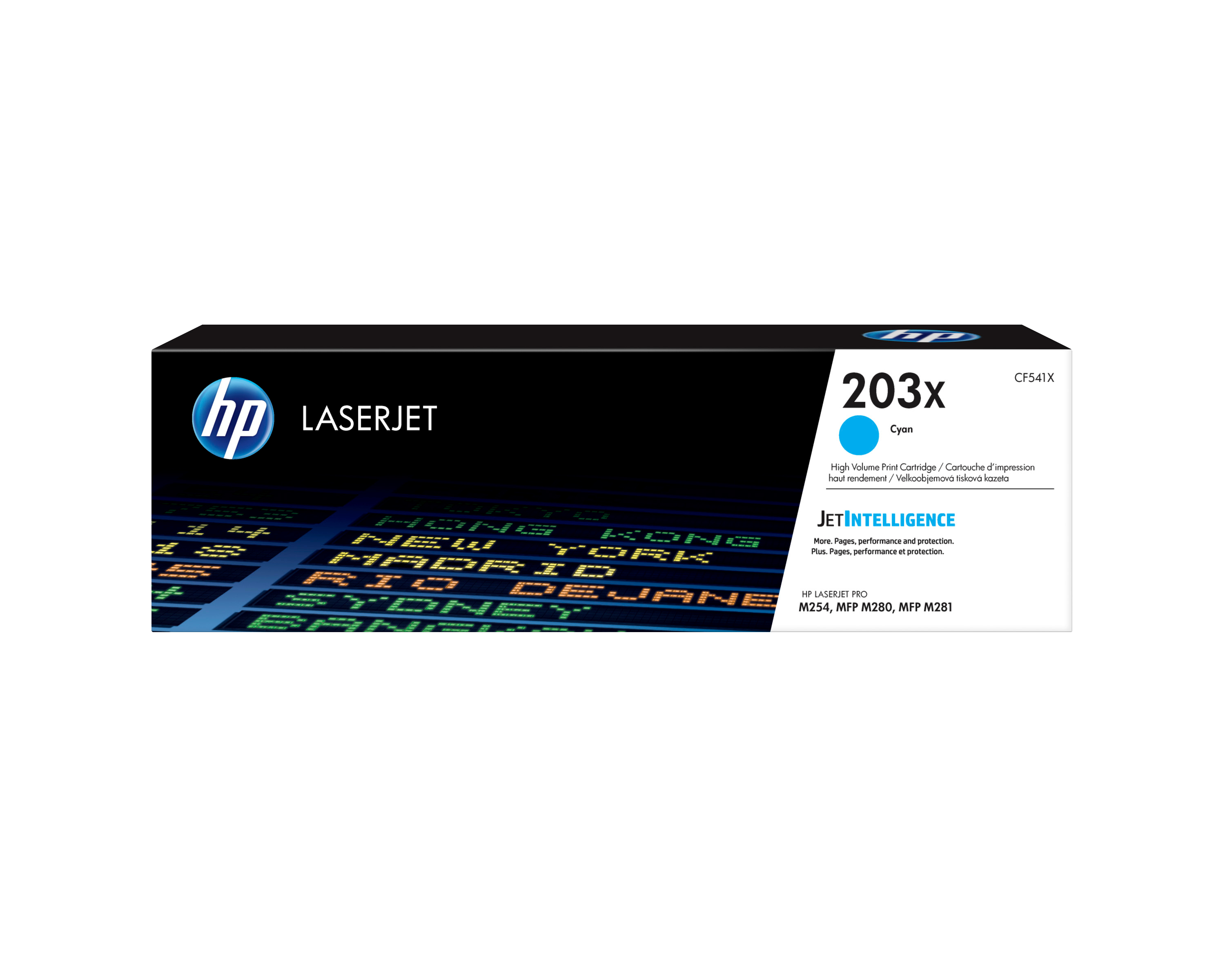 HP CF541X (203X) toner ciánkék