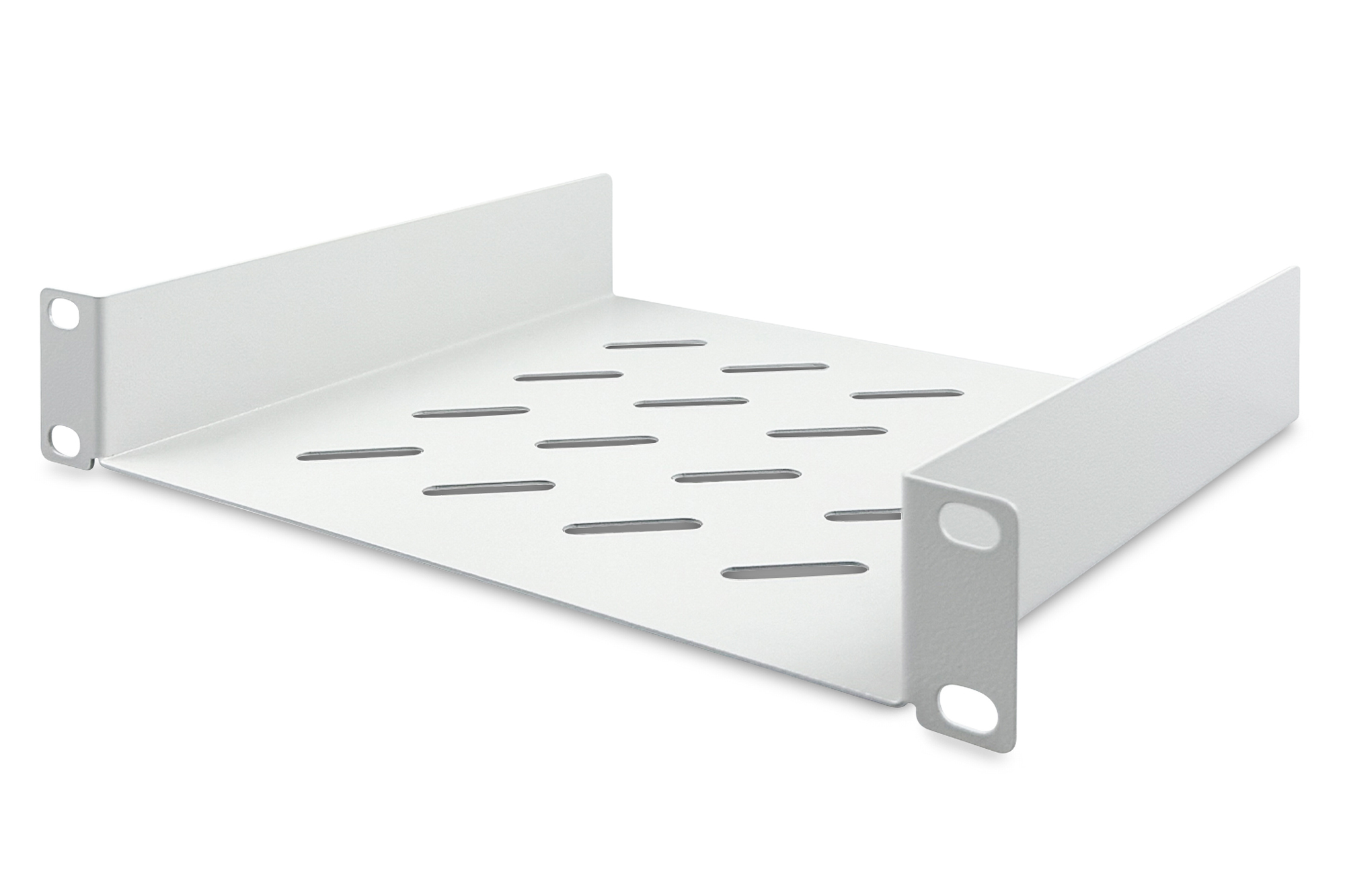 1U 10IN SHELF GREY 44X254X200 MM RAL 7035