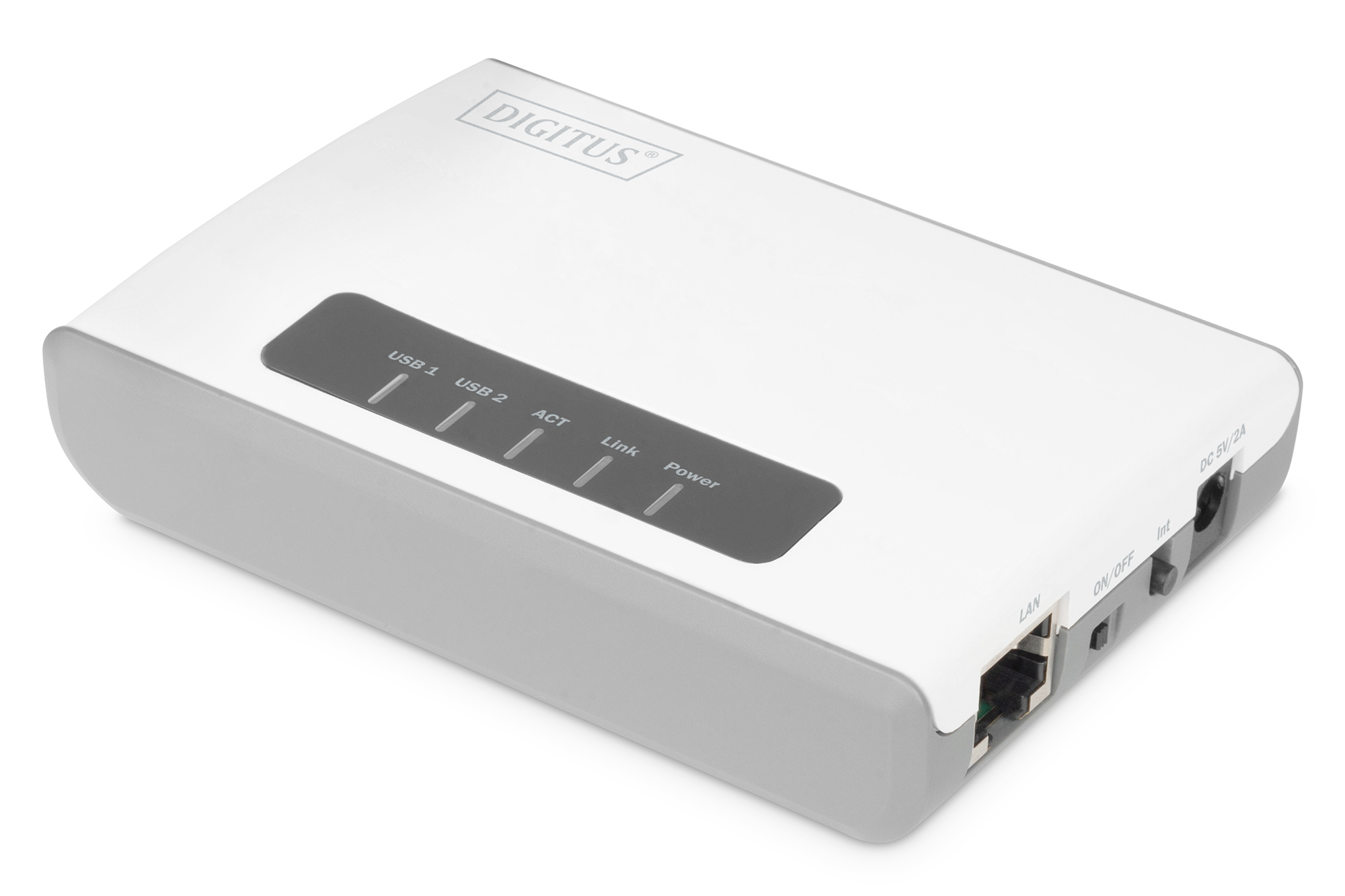 2-P USB 2.0 WIFI NETWORK SERVER NAS USB HUB PRINT SERVER