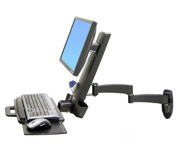 200 SERIES COMBO ARM BLACK TEXTURED