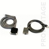 DL CAB-362 RS232 9 PINS FEM FEMALE CON COILED