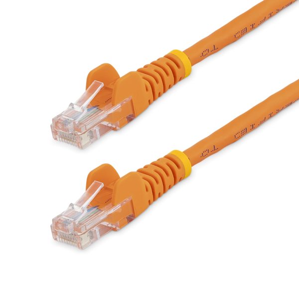 3M ORANGE CAT 5E PATCH CABLE .