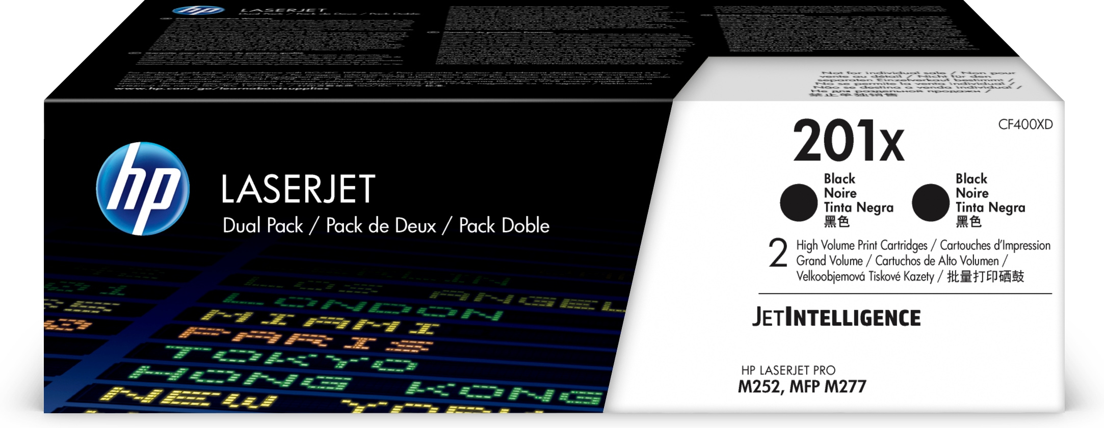 HP 201X toner fekete