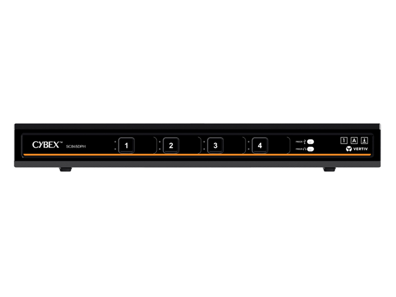 CYBEX SC UNIVERSAL DP/H SECURE KVM SWITCH 4-PORT DUAL DISPLAY P