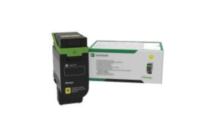 RETURN PROG TONER CARTRIDGE YELLOW 12K PGS F/ CS963CX83395X