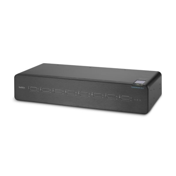 8P DUAL HEAD DP/HDMI TO DP/HDMI VIDEO SECURE DT KVM SWITCH PP4.0