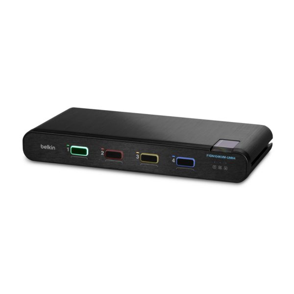 4P SNGL HEAD DP/HDMI TO DP/HDMI VIDEO SEC DT KVM SW NO CAC PP4.0