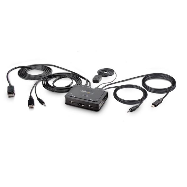 StarTech C2-D46-UAC-CBL-KVM 2-PORT HYBRID CABLE KVM SWITCH