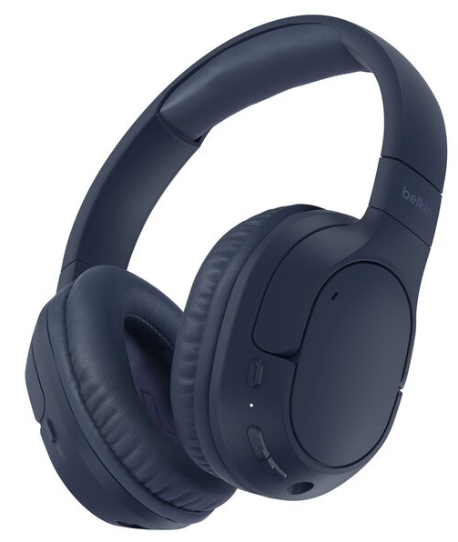 BELKIN SOUNDFORM bluetooth fejhallgató SZTEREO v5.4, 3.5mm jack aljzat, KÉK