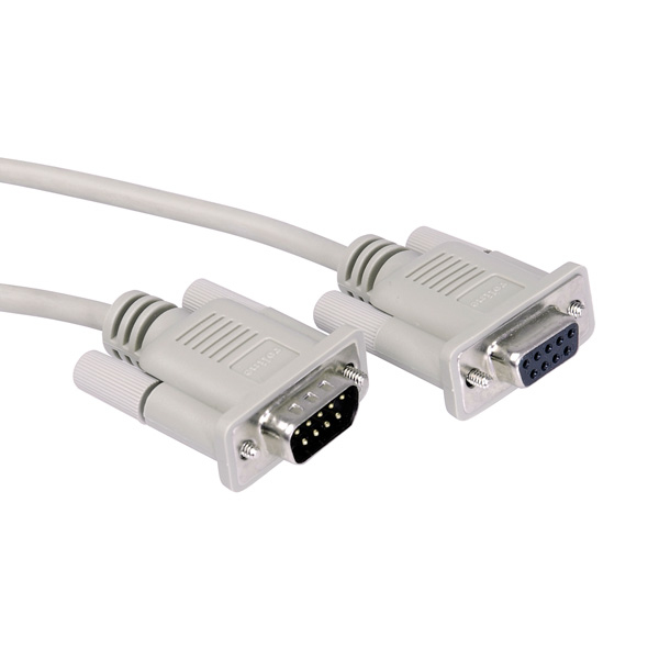 RS232 CABLE DB9 ST/BU 3M
