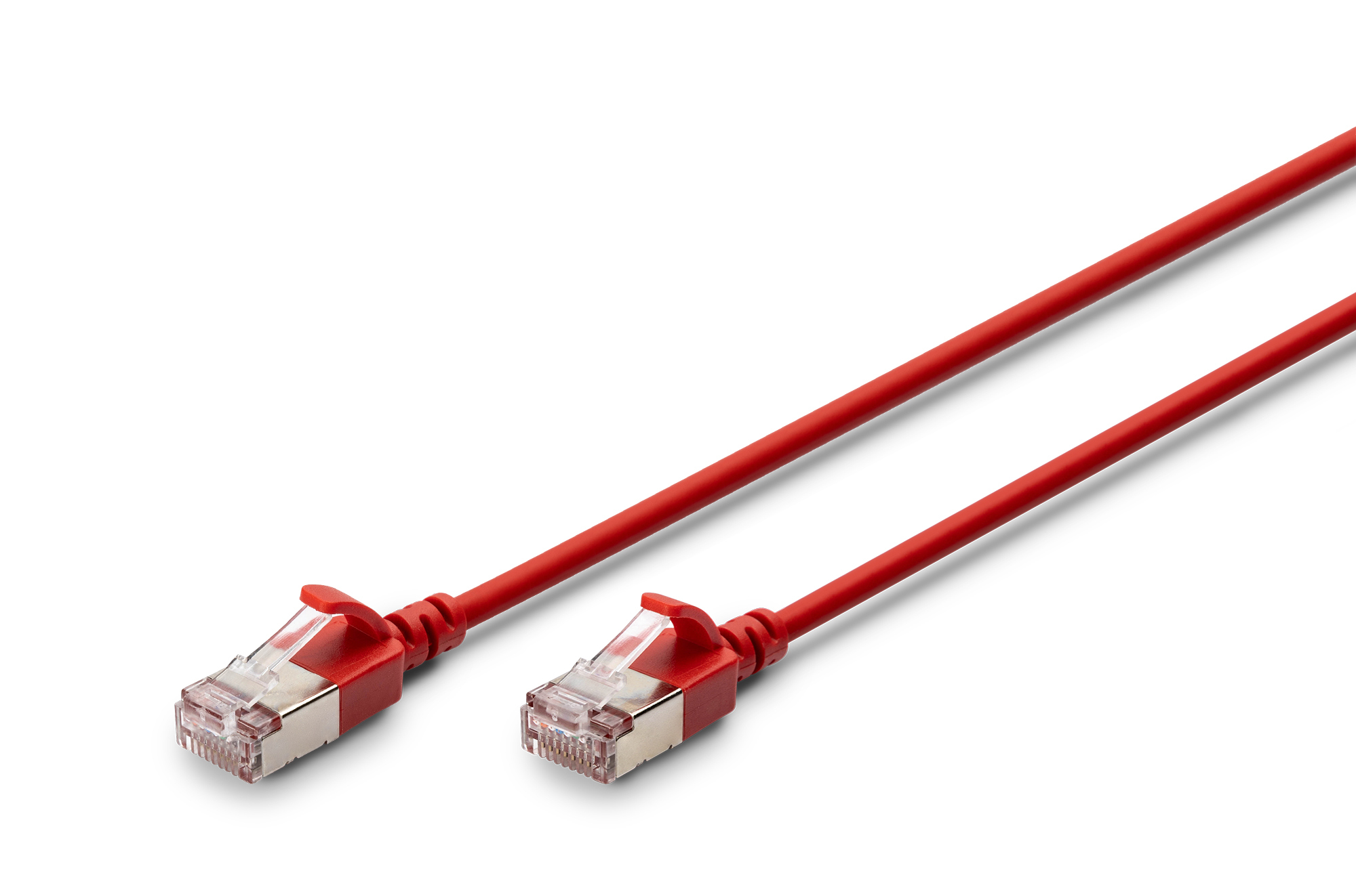 CAT 6A F-FTP SLIM PATCHCABLE 2M COOPERLSZH AWG 32/7 0.3M RED