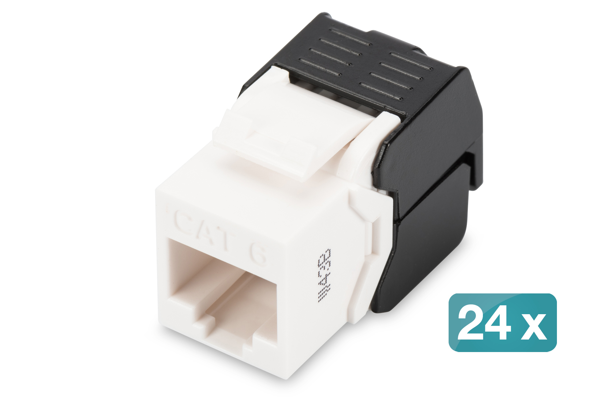 CAT 6 KEYSTONE MODUL UNSH-2 PCS SHIELDED TOOL-FREE CONNECTION
