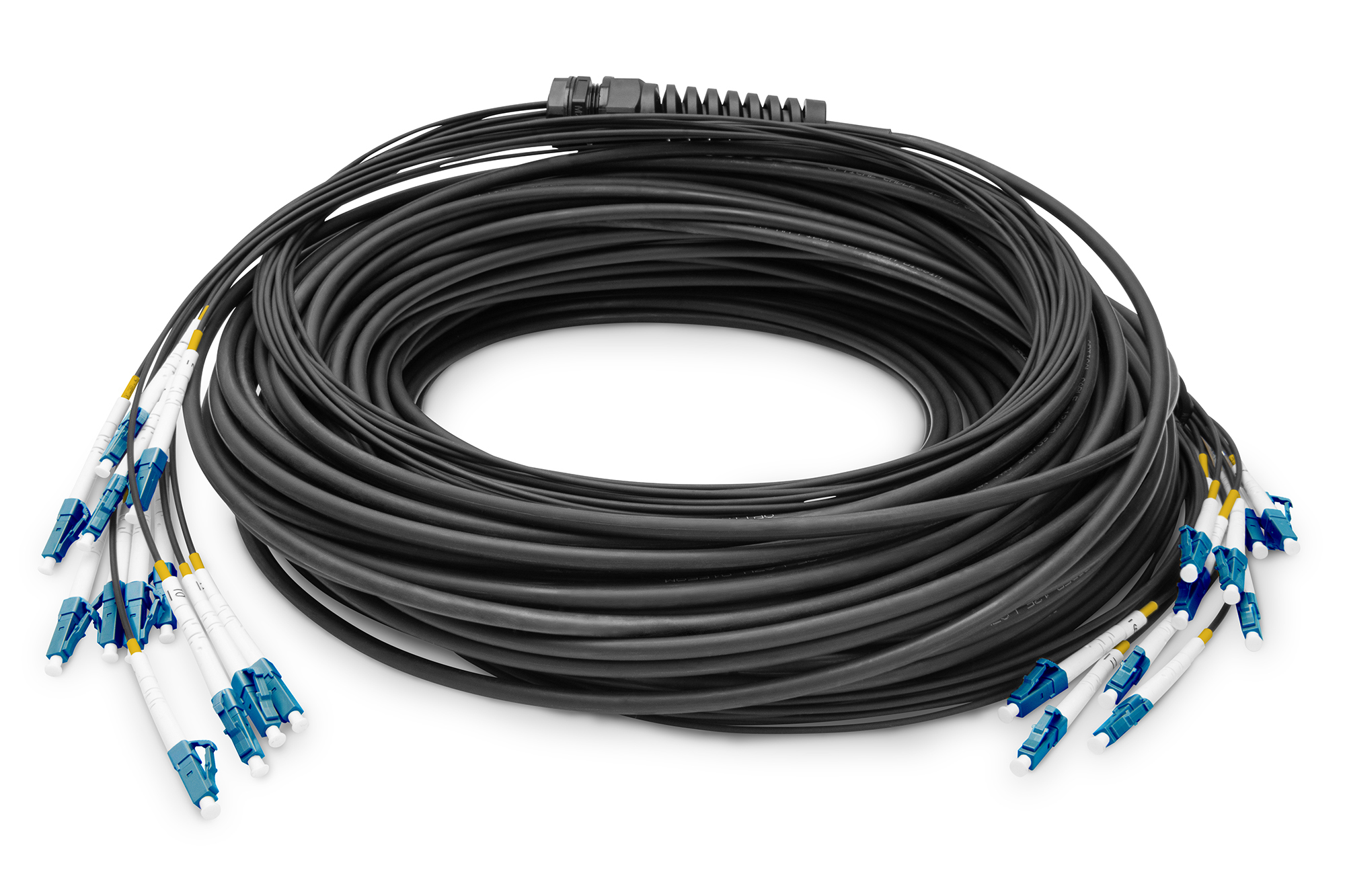 100M BREAKOUT CAB12FIBER SM G.657.A1 LC/UPC-LC/UPC UNIV.BLK