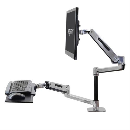 WORKFIT-LX DESK MOUNT F/FLAT PANEL DISPLAY KBRD MOUSE