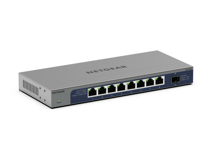 Netgear 8-PORT UNMANAGED GIGABIT SWITCH 8X 1G ETHERNET + 1X SFP+