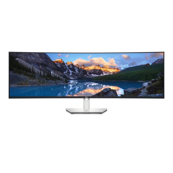 DELL LED IPS Curved Monitor 49" U4924DW 5120 x 1440, 2000:1, 350cd, 8ms,HDMI, DP, USB-C, fekete