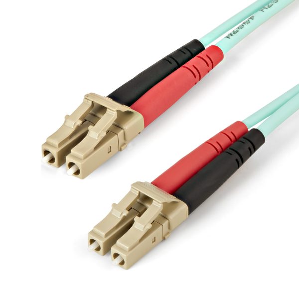 FIBER CABLE LC/LC 1M MULTIMODE OM4 LSZH 100GBPS