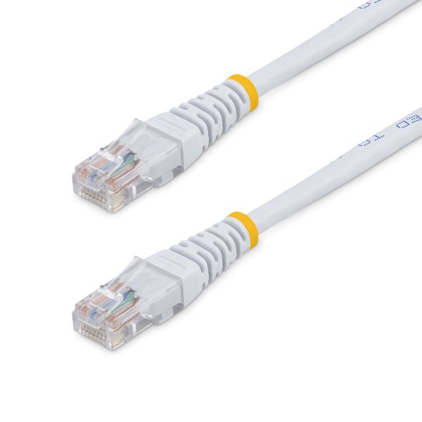 15M WHITE CAT5E PATCH CABLE .