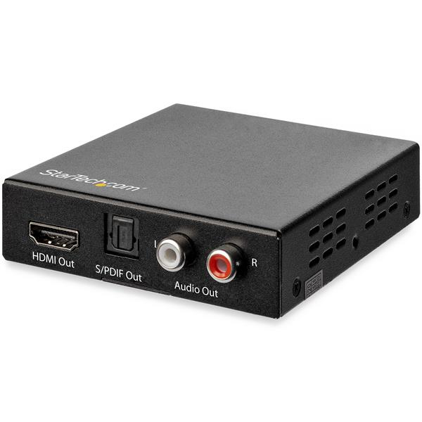 4K HDMI AUDIO EXTRACTOR 4K 60HZ DUAL RCA AUDIO