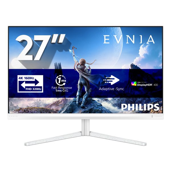 PHILIPS IPS Evnia Gaming monitor 27" 27M2N5901A/00, 3840x2160, 16:9, 350cd/m2, 1ms, 2xHDMI/DisplayPort/1xUSB-C, 160Hz